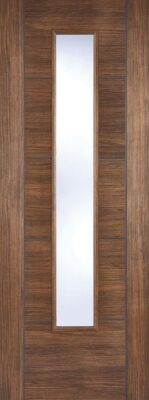 Laminate Walnut Vancouver (CLEAR GLASS) Pre-Finished - Semi Solid Core -  LPD