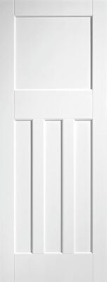 White Primed DX 30s Style FD30 - 44mm - Solid Core LPD