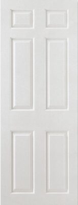 Internal White Primed Smooth 6P FD30 44mm Fire Door