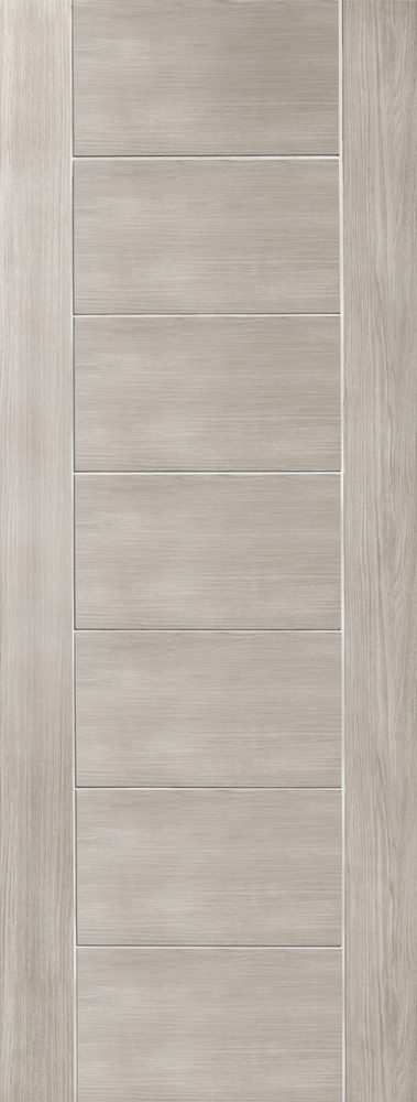 Internal White Grey Laminate Palermo Pre-Finished Door - XL