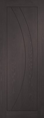 Internal Umber Grey Laminate Salerno FD30 Fire Door