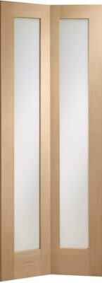 Internal Oak Pattern 10 Bifold (CLEAR GLASS) - XL