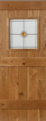Internal Buttermere Glazed Ledged V-Groove Un-Finished Door
