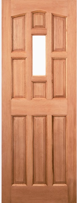 External Hardwood York M&T Un-Glazed (NO GLASS) Door