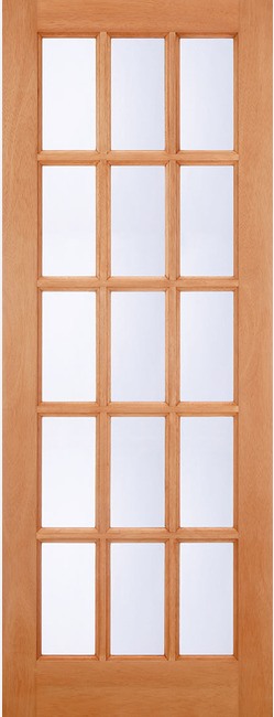 External Hardwood SA 15L (CLEAR GLASS) M&T Door