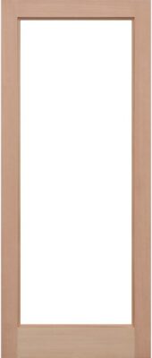 External Hemlock Pattern 10 Un-glazed (No Glass) Un-Finished Door