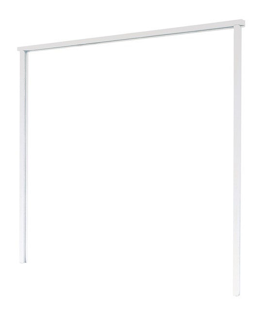 External White Primed Universal Garage Door Frame