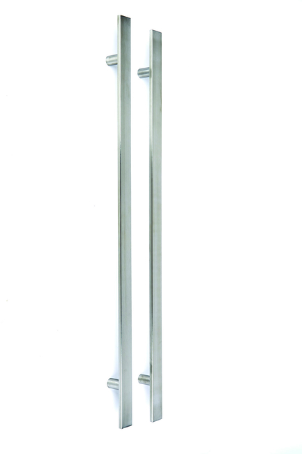 Sqaure External Back to Back Pull Handles, Cylinder & Multi-Point Lock - LPD