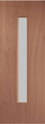 Lipped Timber Blank 29G (OBSCURE GLASS) FD60 54mm Fire Door - MB
