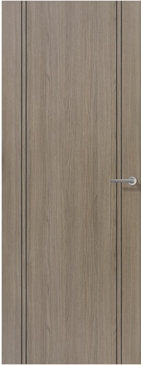 Internal Laminate Light Grey Monaco Pre-Finished Door - LPD