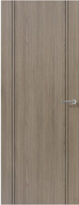 Internal Laminate Light Grey Monaco Pre-Finished FD30 44mm Fire Door - LPD