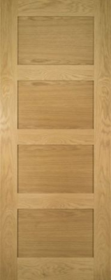 Internal Oak Coventry Un-Finished FD30 44mm Fire Door