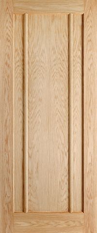 Internal Oak Lincoln Un-Finished FD30 44mm Fire Door