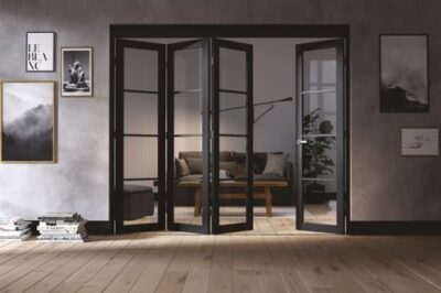 Internal Black Pre-Finished Soho Roomfold