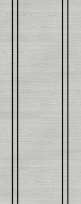 Internal Light Grey Ash with Dark Grey Ash Vertical Inlays Pre-Finished Solid Core Door