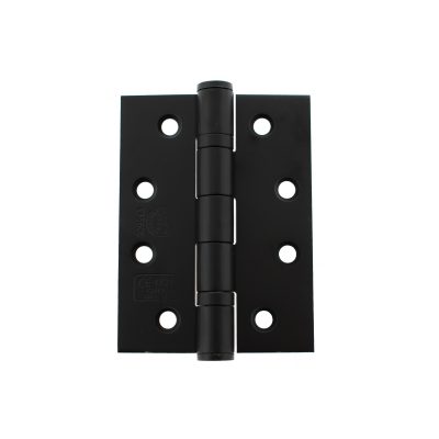 4 inch Grade 13 CE Ball Bearing Hinge Black – Pack of 3 (Suitable for 44mm and 54mm Doors)