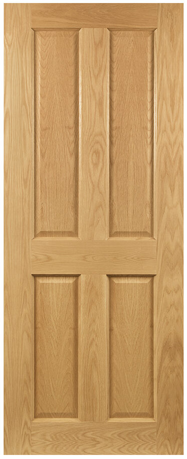 Internal Oak Bury 4P Pre-Finished Door