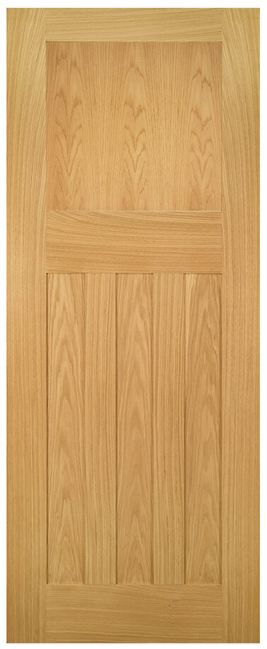 Internal Oak Cambridge 1930s Style Un-Finished Door