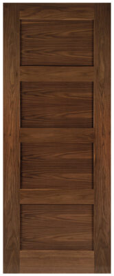 Internal Walnut Coventry FD30 44mm Pre-Finished Fire Door