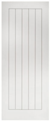 Internal White Primed Ely Solid Core Door