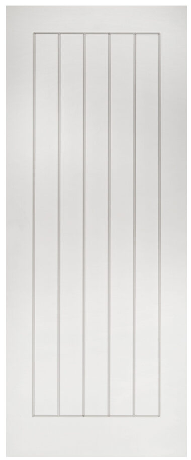Internal White Primed Ely Solid Core Door