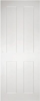 Internal White Primed Solid Core Eton Smooth Finish FD30 44mm Fire Door