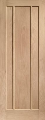Internal Oak Worcester Un-Finished FD30 44mm Fire Door