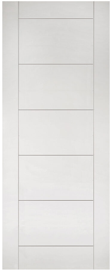 White Primed Solid Core Seville Internal Door