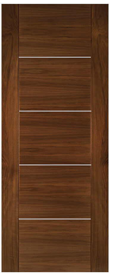 Internal Valencia Walnut Pre-Finished FD30 44mm Fire Door