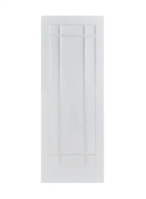 Internal White Primed Manhattan Solid Core Door