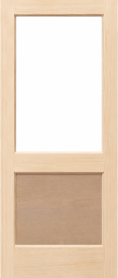 External Hemlock Un-Finished Un-Glaxed 2XG Door