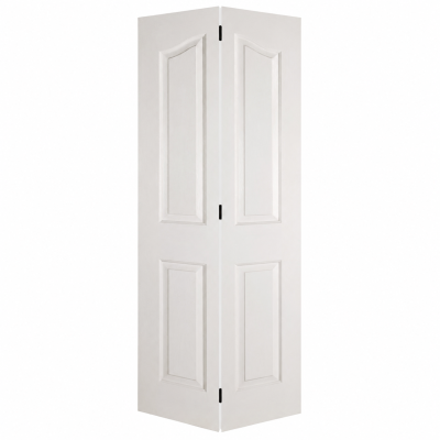 Internal White Primed Provincial Woodgrain Bi-Fold Door