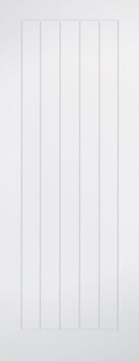 INTERNAL White Primed Cottage FD30 44mm Fire Door