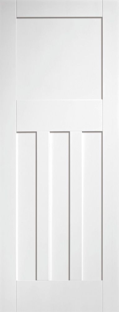 Internal White Primed DX30 Shaker Panel Door