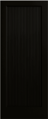 Internal Black Ravenna Solid Core Pre-Finished FD30 44mm Fire Door
