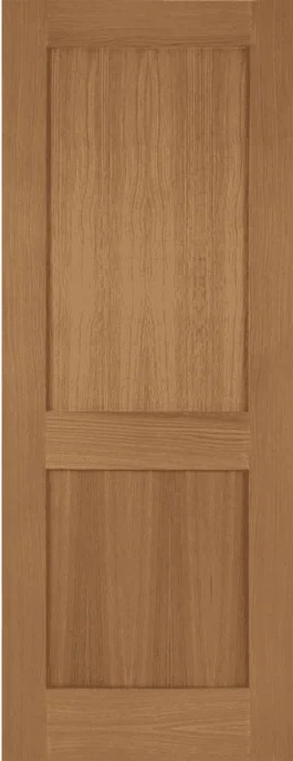 Internal Oak Marlborough 2 Panel Un-Finished Door