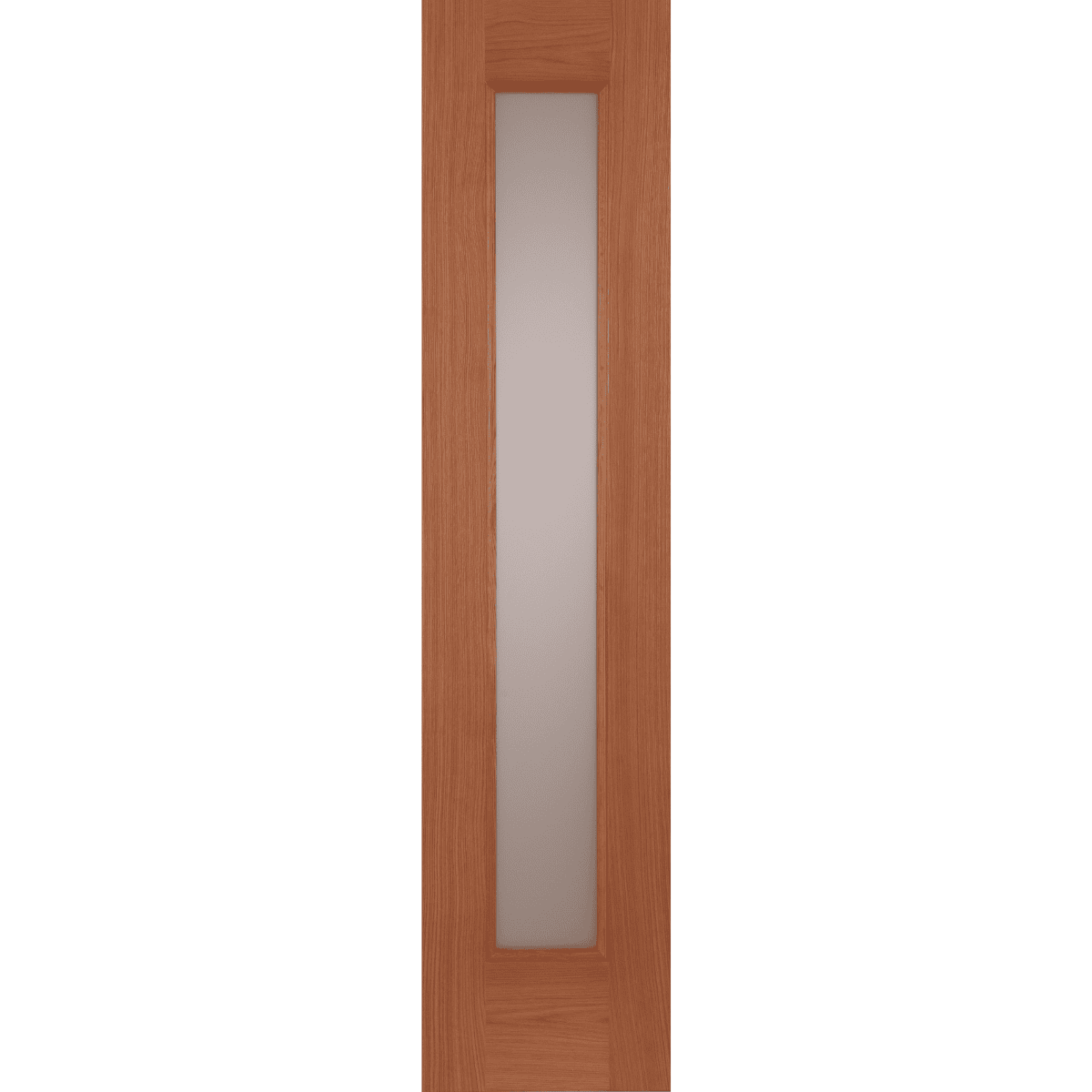 External Oak Acid (OBSCURE GLASS) Oak Un-Finished Contemporary Sidelight RMS1 Door