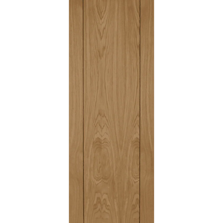 Internal Oak Vision With Walnut Inlay Pre-Finished Door