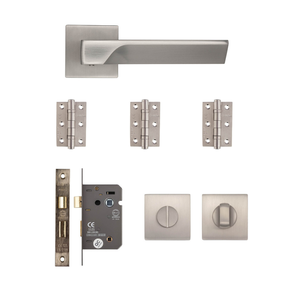 Athens Satin Nickel Handle Pack - Image 2