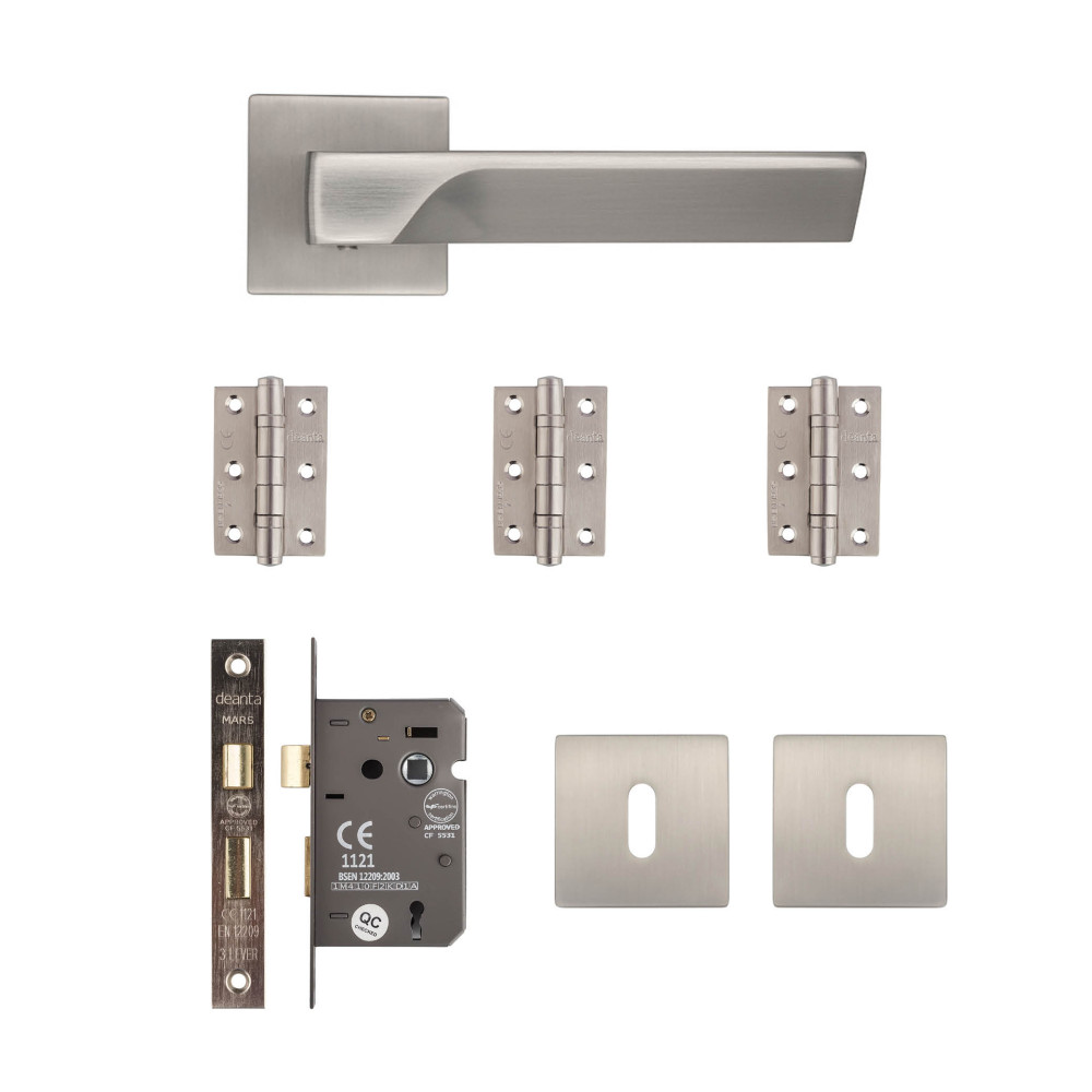 Athens Satin Nickel Handle Pack - Image 3