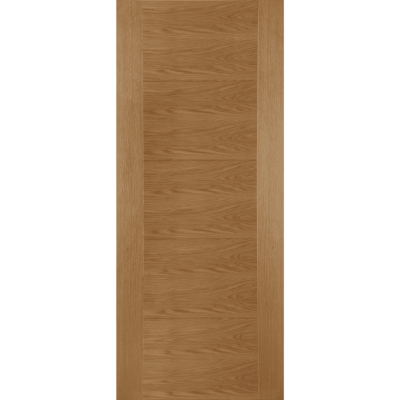 Internal Oak ISEO Crown Cut Pre-Finished FD30 44mm Fire Door