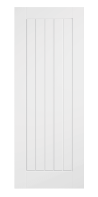 Internal White Primed Moulded Smooth Cottage Door