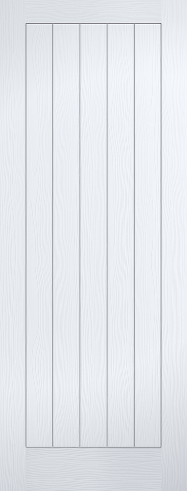 Internal White Primed Textured Standard Core Mexicano Door