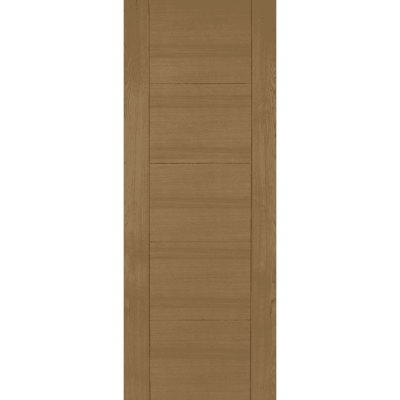 Internal Oak ISEO Quarter Cut Pre-Finished FD30 44mm Solid Core Fire Door