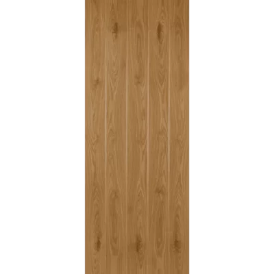 Internal Oak Ledged And Braced Un-Finished Solid Core Door