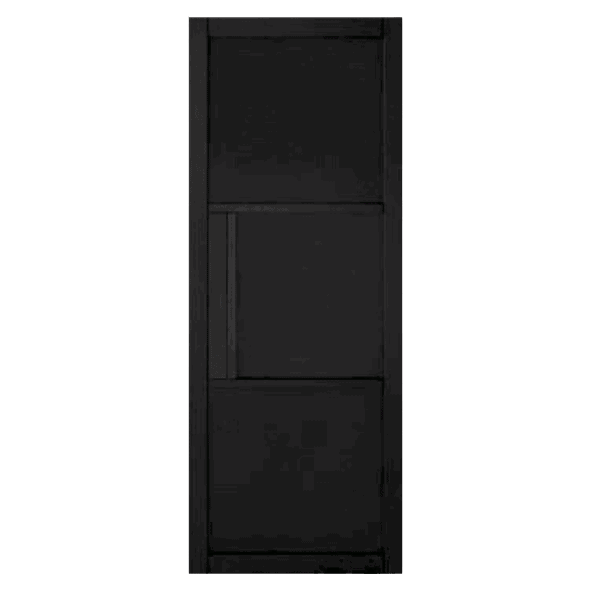 Internal Black Laminate 3 Panel Florence Pre-Finished Semi-Solid Core Door